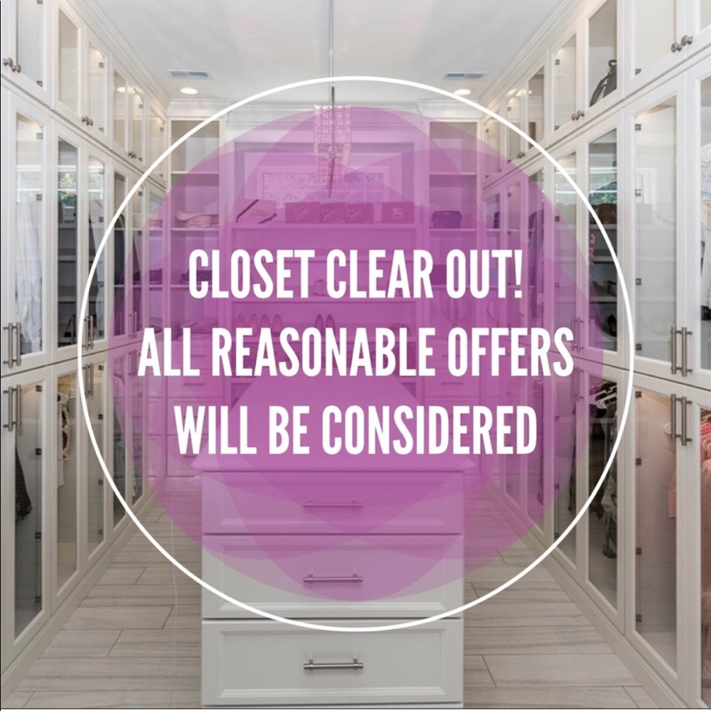 Clean out sale
